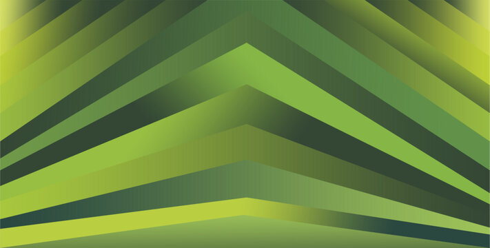 The design for the background for visual communication design or for use art design is a composition of parallelogram fields with green gradations