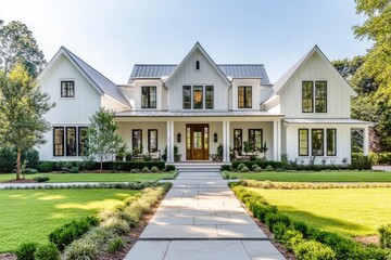 All American Home: Southern Charm in a Suburban Two-Story Farmhouse