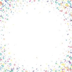 Concept of school background. Colorful childish