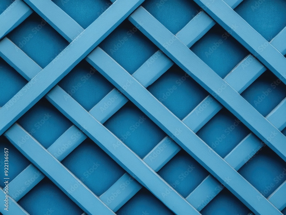 Poster retro and futuristic abstract digital artwork featuring a geometric grid pattern with intersecting d