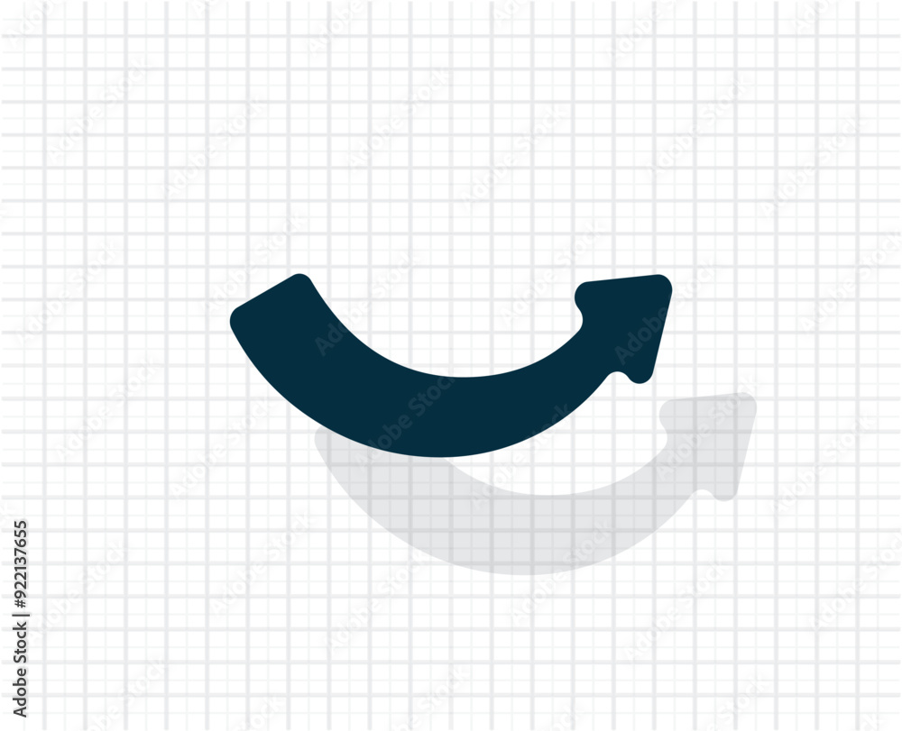 Aufkleber vector dark color icon with shadow on light checkered background