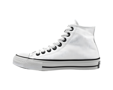 Running shoes or sneakers on transparent background