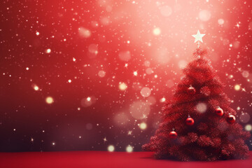Merry Christmas and happy New Year background with place to text
