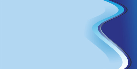 The background design for visual communication design is a composition of empty space in light blue for the purpose of placing text and illustrations