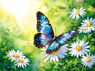butterfly on flower