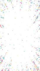 Scattered numbers. Colorful childish digits