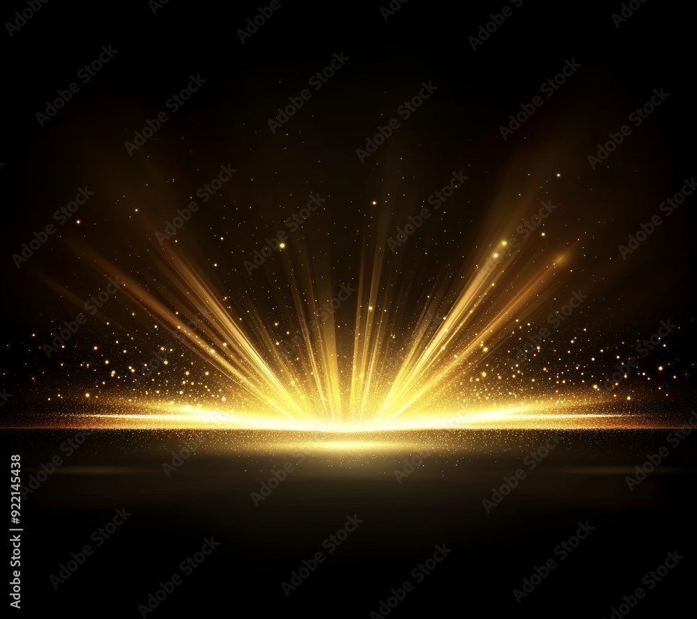 Aufkleber This is an illustration of an explosion, light and lens flare with a transparent background, flames and sparkles. A sunshine effect, glow and flash with color, burst and creative design mockup.