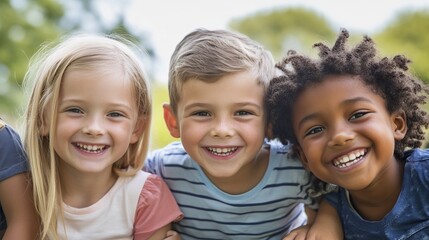 Happy Children Together