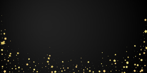 Magic stars vector overlay.  Gold stars scattered
