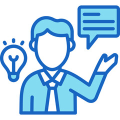 Obraz premium Advisory Icon