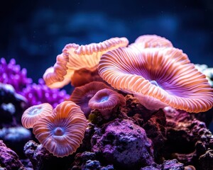 Obraz premium Underwater ecosystems, vibrant coral reefs, marine diversity, natural beauty