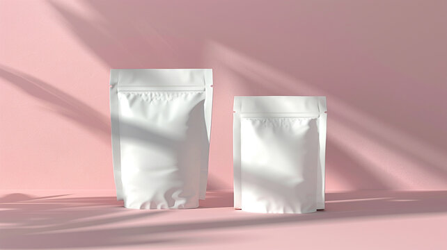 pouch package mockup