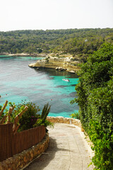 Cala des Mago beach in Cala des Mago, Mallorca	