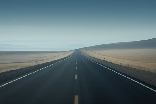 Road travle outdoors horizon highway.