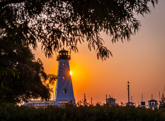 Jones Park Light House Gulfport Mississippi