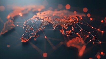 A Stunning Visualization of a Global Transportation Network Interconnected Across Geopolitical Boundaries and Dimensions