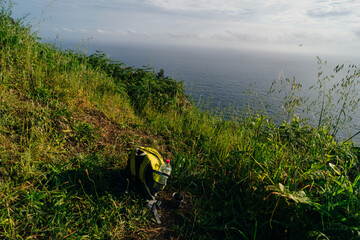 Views from Cabo de Larano viewpoint and Vereda do Larano coastal hiking trail. madeira