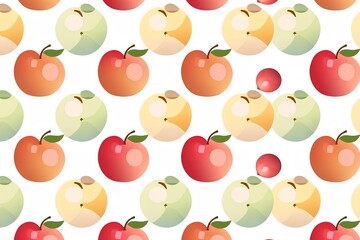 seamless background with fruits
