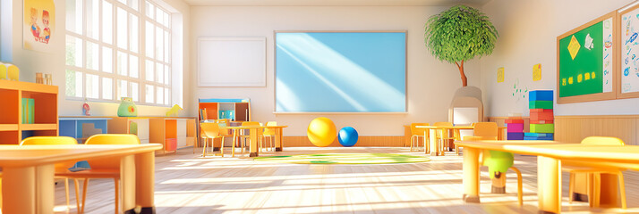 3:1 幼稚園の教室06