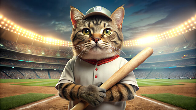 Baseball Cat.