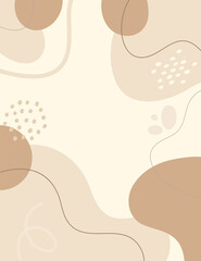 abstract background for design.Template banner and cover. art print for beauty, fashion and natural products,wellness, wedding and event.