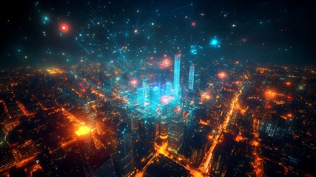 Urban Metropolis, Networked Future background