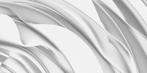 Obraz premium White background pattern waves. Wavy texture