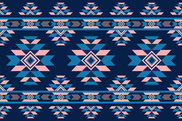 American Native, Tribal Aztec pattern art. 