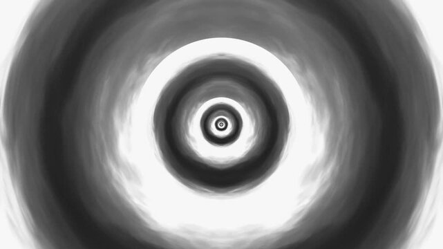 Hypnotic Portal Spinning Smoke Droste
