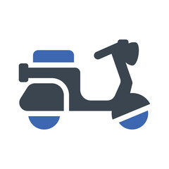 Scooty bike icon