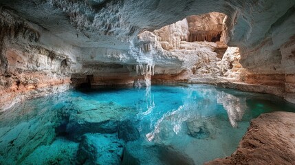 Crystal Clear Cave Pool