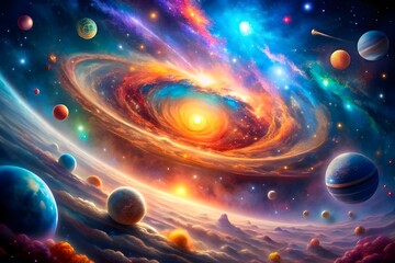 Background space abstract concept for your beautiful background