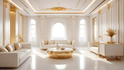 Photo interior modern design room 3d illustration