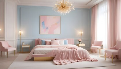 Photo interior modern design room 3d illustration