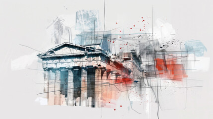 abstract background, Abstract, minimal, Illustration,