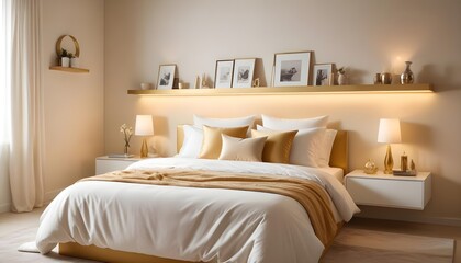 Photo interior modern design room 3d illustration