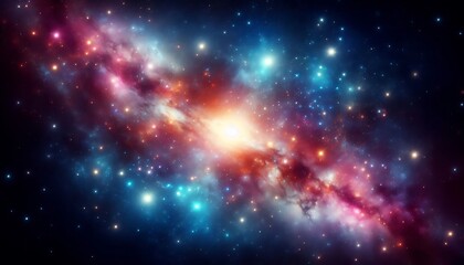 Obraz premium Space background