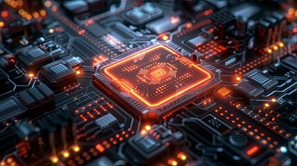 Obraz premium A detailed close-up of a quantum computing algorithm displayed on a high-resolution screen, showcasing the complexity of quantum programming.