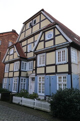 Fototapeta premium Blick in das Zentrum der Stadt Rietberg in Nordrhein-Westfalen