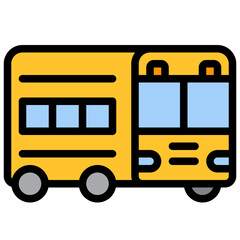 bus or autobus filled outline icon © Grapgraphic49