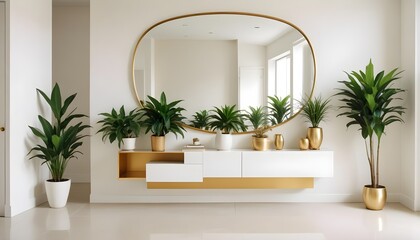Photo interior modern design room 3d illustration