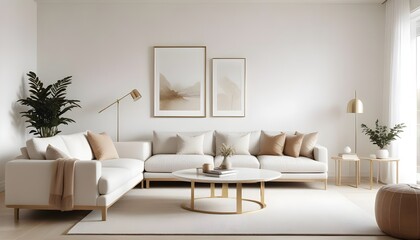 Photo interior modern design room 3d illustration