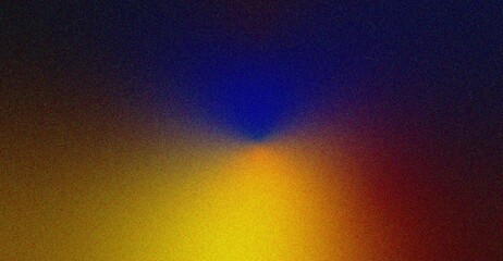 vibrant abstract grainy gradient background red blue yellow black noise backdrop header banner poster design