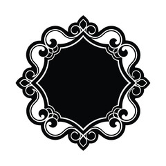 Vintage Sticker Label and Frame vector illustration.