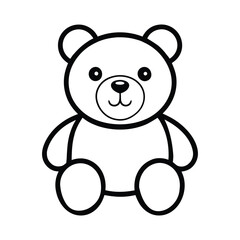teddy bear, Newborn Onesie, Baby Shirt Design Vector