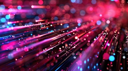 Fototapeta premium Abstract background with vivid neon highlights