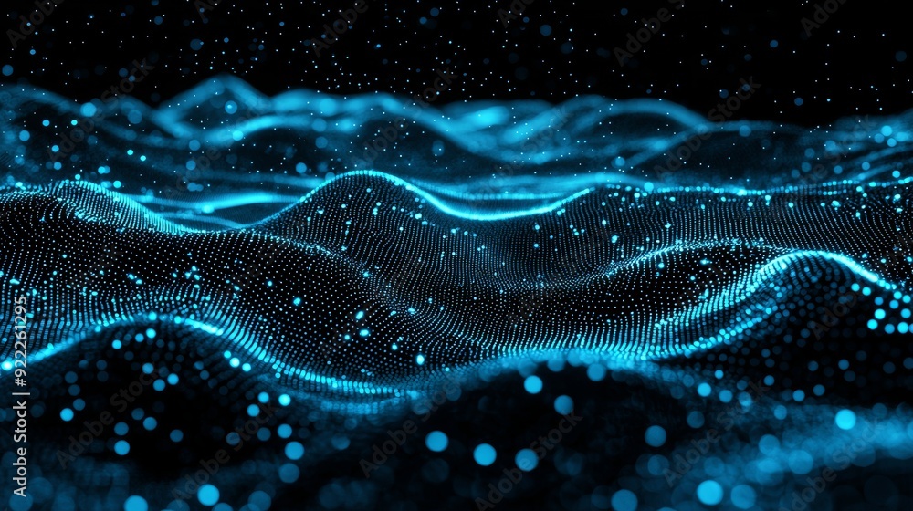 Poster graphic background. code matrix made out of big data. rendering in 3d.