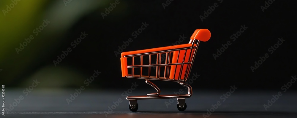Poster customer navigating a complex ecommerce platform with intuitive ai assistance, ecommerce marketplace