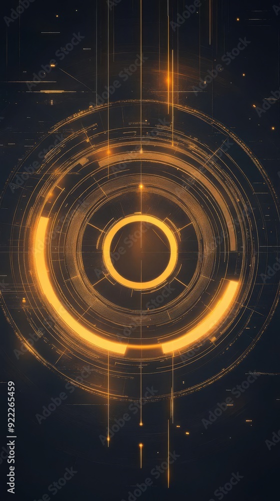 Poster exploring the future a multilayered scifi digital art experience with advanced technology and futuri