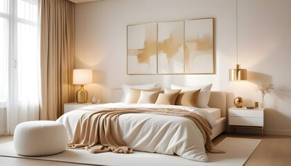 Photo interior modern design room 3d illustration